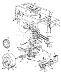 Page C Diagram and Parts List for 13AM672G088 TMO-3103203 -1997 Yard Machines Lawn Tractor